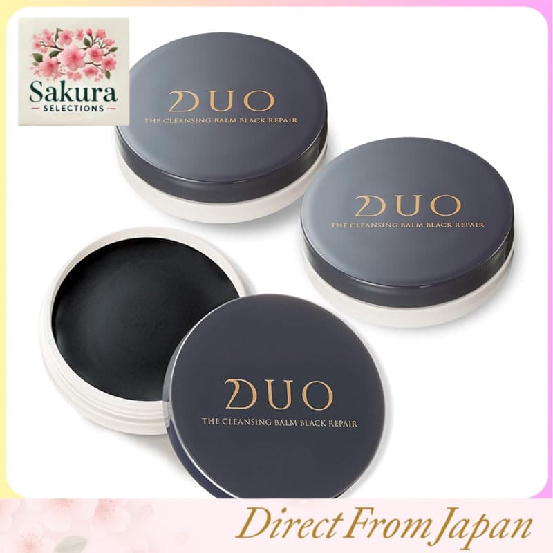O Bálsamo de Limpeza Black Repair Duo oferece cuidado avançado para poros e cravos, remove maquiagem à prova d'água, dispensa dupla limpeza, possui fórmula hidratante e é seguro para extensões de cílios.