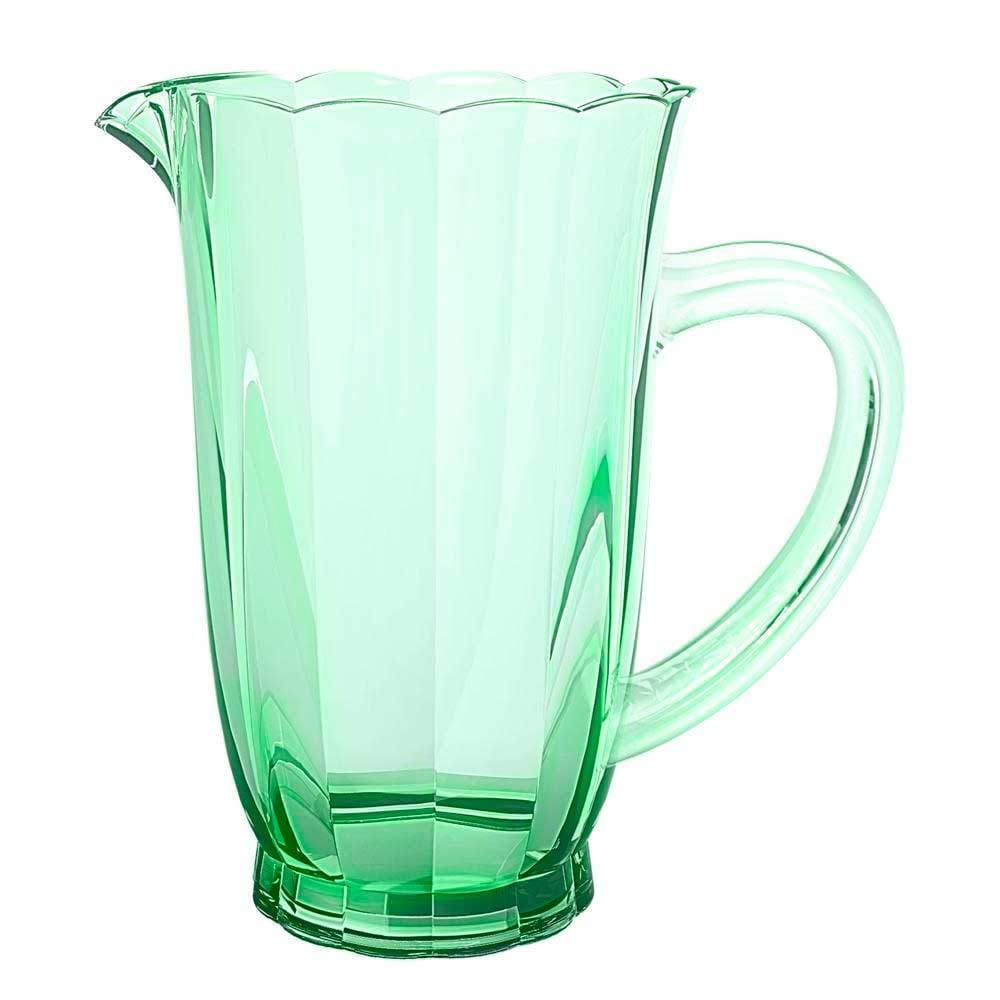 Jarra de Vidro Peach Verde 1,2L Hauskraft