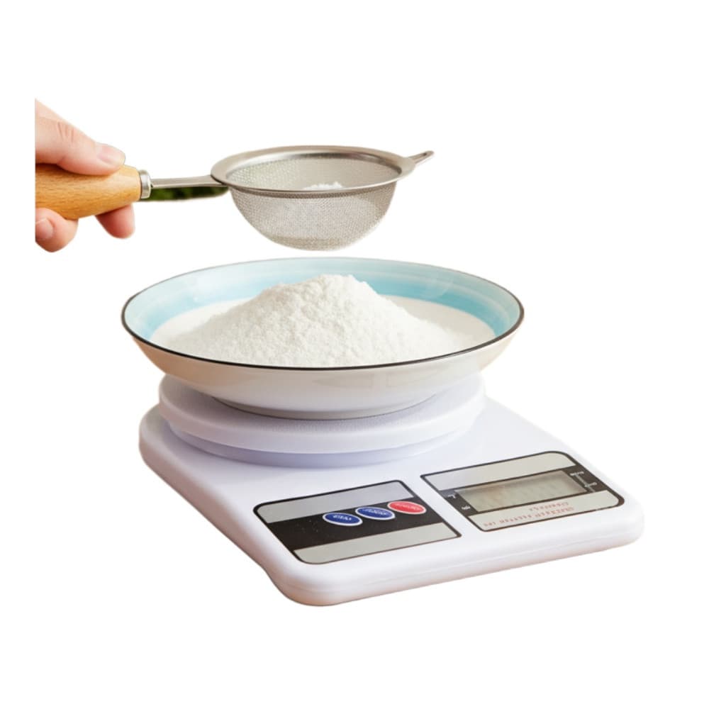 Balança Digital 10kg Alta Precisão LCD Unidade Gramas Kg Para Cozinha E Culinária