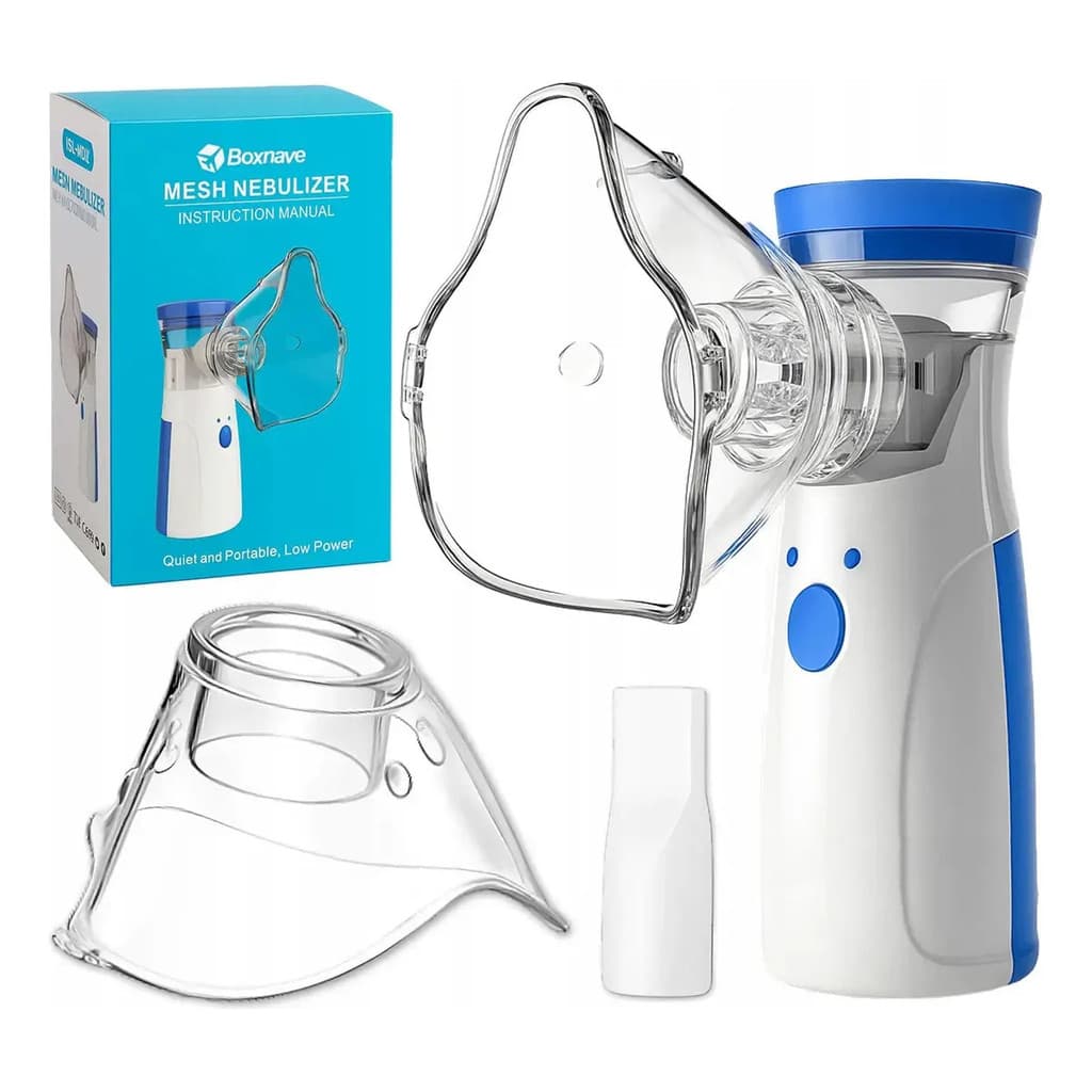 Nebulizador Portátil Mini Inalador Silencioso Ultra-sônico Automático para Adultos e Crianças