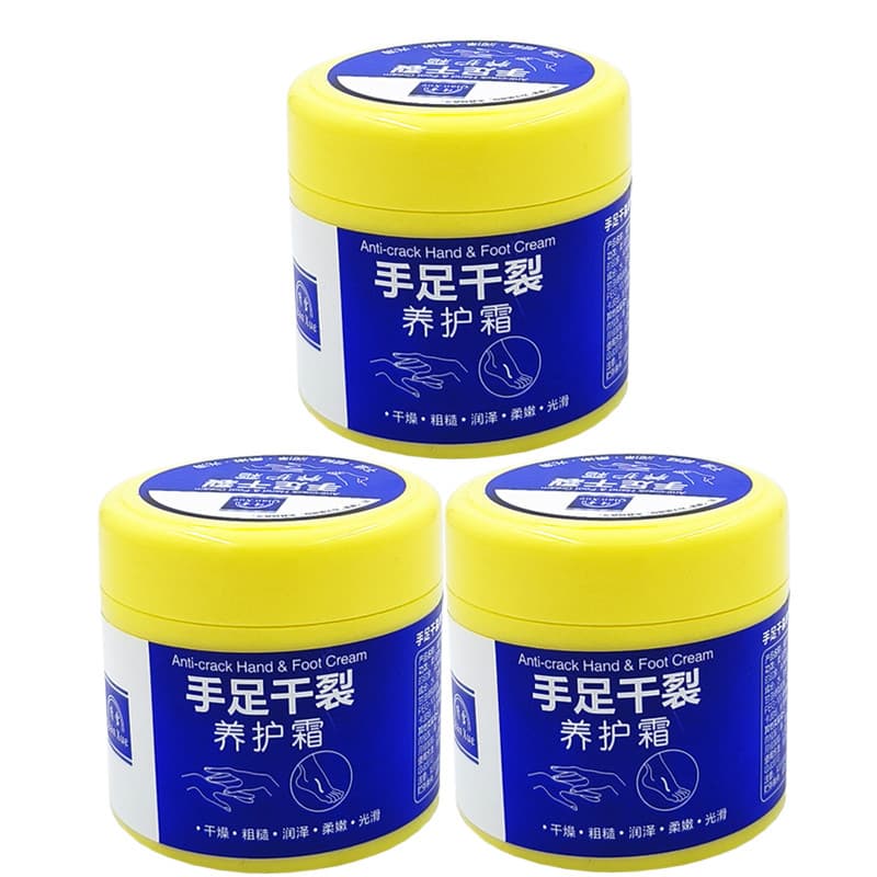 Qianxue creme para cuidados com os pés, creme para as mãos 70g, creme para os pés, melhora o hidratante seco e áspero, c