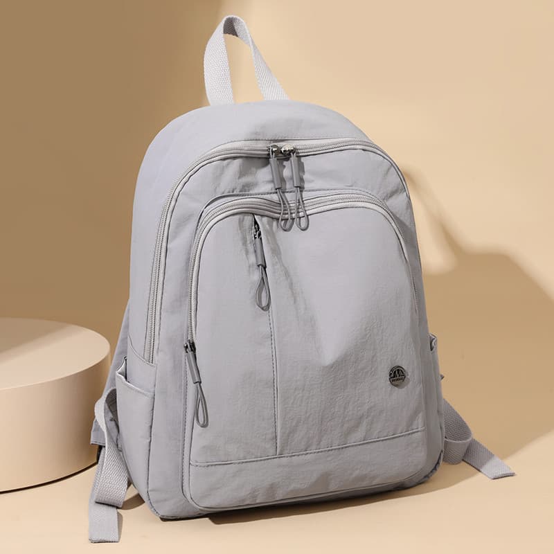Leve impermeável náilon pano mochila feminina 2025 novo estilo Casual All-Match Oxford pano viagem mochila de grande cap