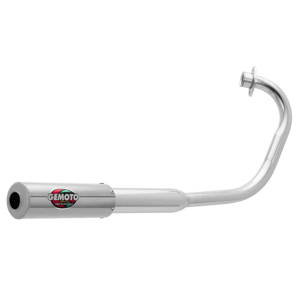 Escapamento Gemoto Modelo Racing P/ Moto Fan 125 Ks/es 2009 2010 2011 2012 2013 2014 2015
