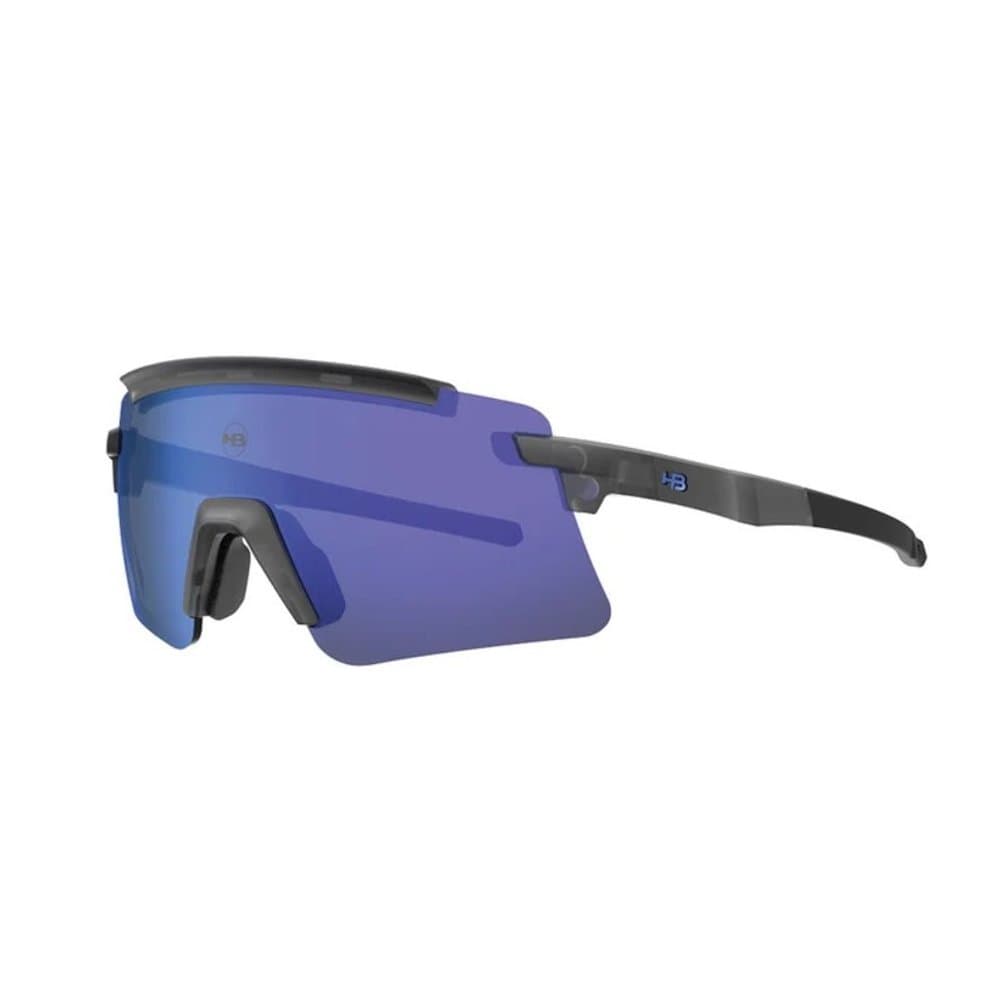 Óculos de Ciclismo HB Apex Matte Onyx Blue Chrome Para o Sol 136 mm