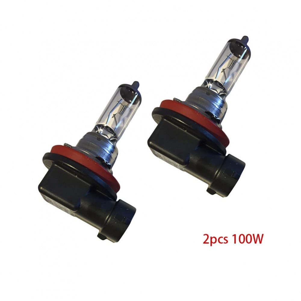 Lâmpada Halógena H11 12V 100W De Qualidade Premium Farol De Neblina Ultra Brilhante Para Carros (2 Unidades)