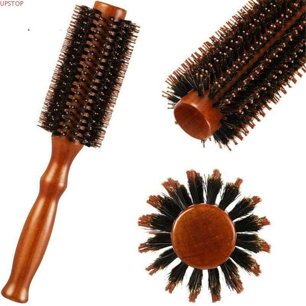 Escova Redonda De Cerdas De Javali UPSTOP De Cabelo Portátil Para Ferramenta De Cabeleireiro