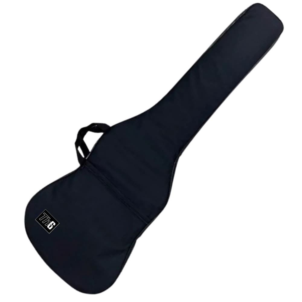 Capa Instrumental Contra Baixo Guitarra Acolchoada Impermeável Premium Resistente