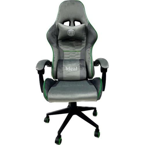 Cadeira Gamer Giratória - Cinza