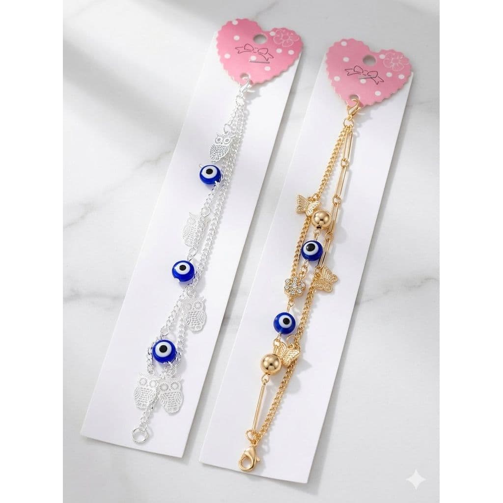 pulseira de aço inox feminino Olho Grego Semijoia Banhado prateado a prata com pedra pedrinha ponto de luz