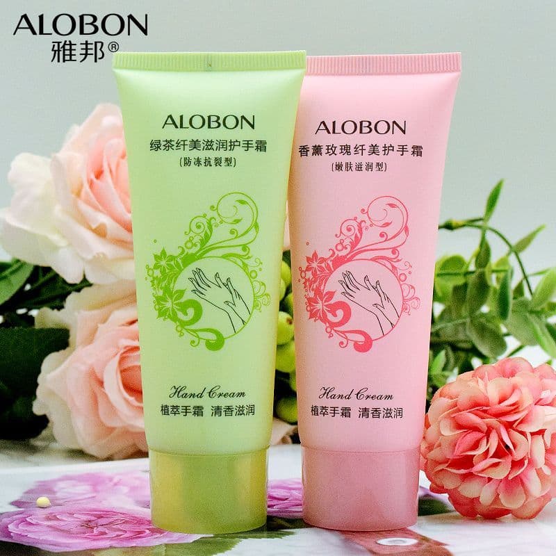 Yabang Creme para as Mãos Rosa Chá Verde Hidratante Anti-Rachaduras Hidratante Rejuvenescedor Fragrância Hidratante Outo