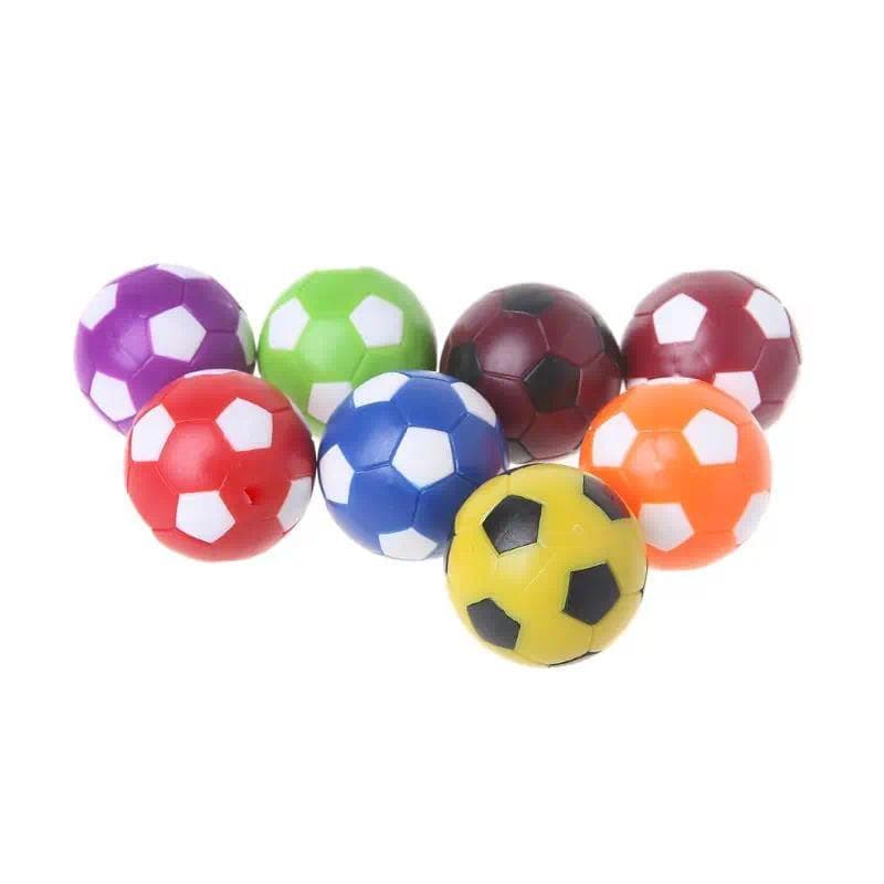 2 peças de bola de futebol de mesa de 36mm, peças para máquina de futebol de mesa, jogo de futebol de mesa para ambiente