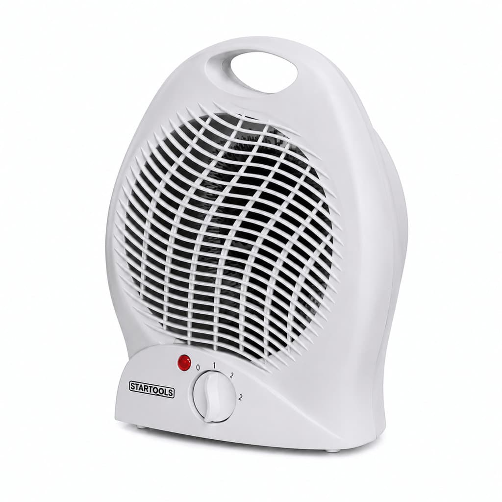 Aquecedor Elétrico Doméstico Circulador de Ar Portátil 2 Temperaturas Com LED 127V 1000W
