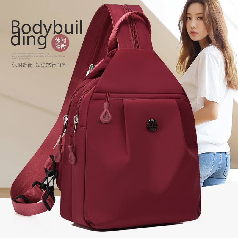 Casual leve tamanho pequeno mochila feminina moda Commuter Mini pequeno saco de ombro único ombro duplo dupla utilização