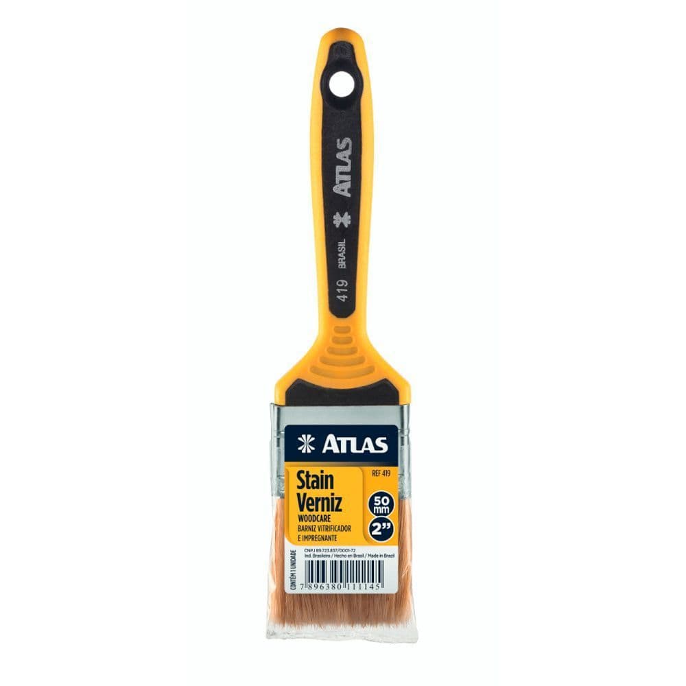 Pincel Stain Verniz 2" (50mm) 419/5 Atlas