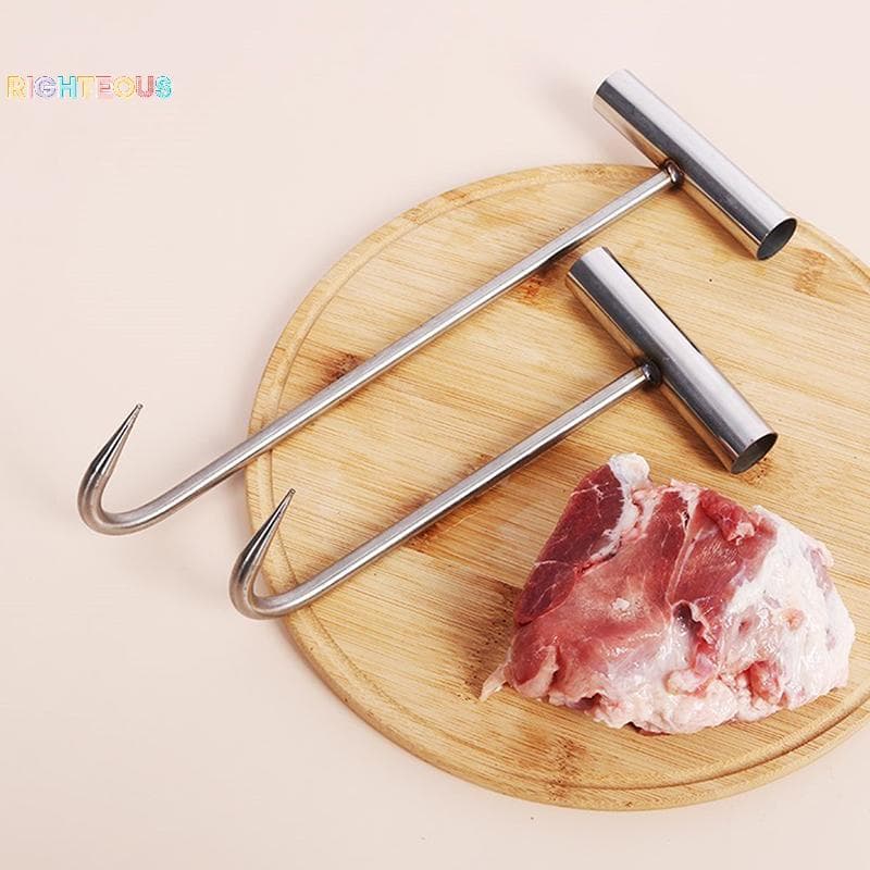 Rightrous Cozinha Salsicha Bacon Processamento De Carne T Ganchos-Lidar Com Gancho De Desossa Para Açougueiro Restaurant