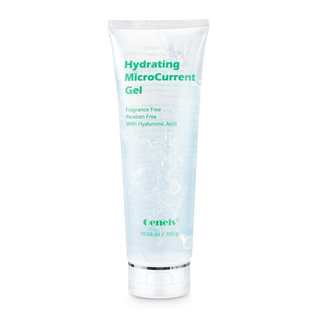 Gel Condutor Hidratante para Microcorrente, Sem Fragrância, Sem Parabenos, Primer em Gel com Ácido Hialurônico, Não Irri
