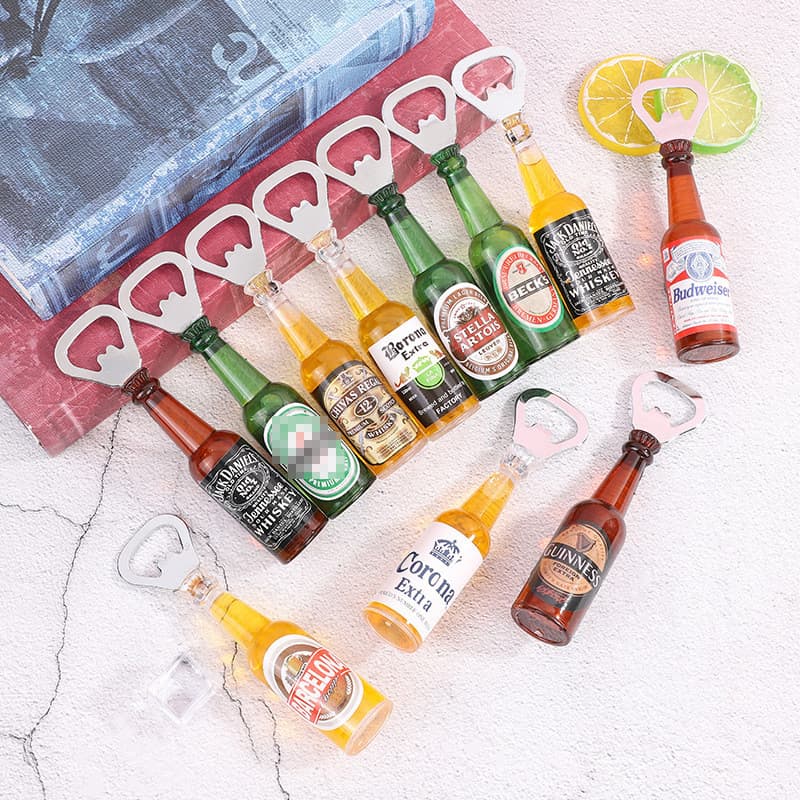 Abridor de garrafa de cerveja criativo casa personalizado na moda geladeira adesivo Mini cerveja Starter 26515KPQ