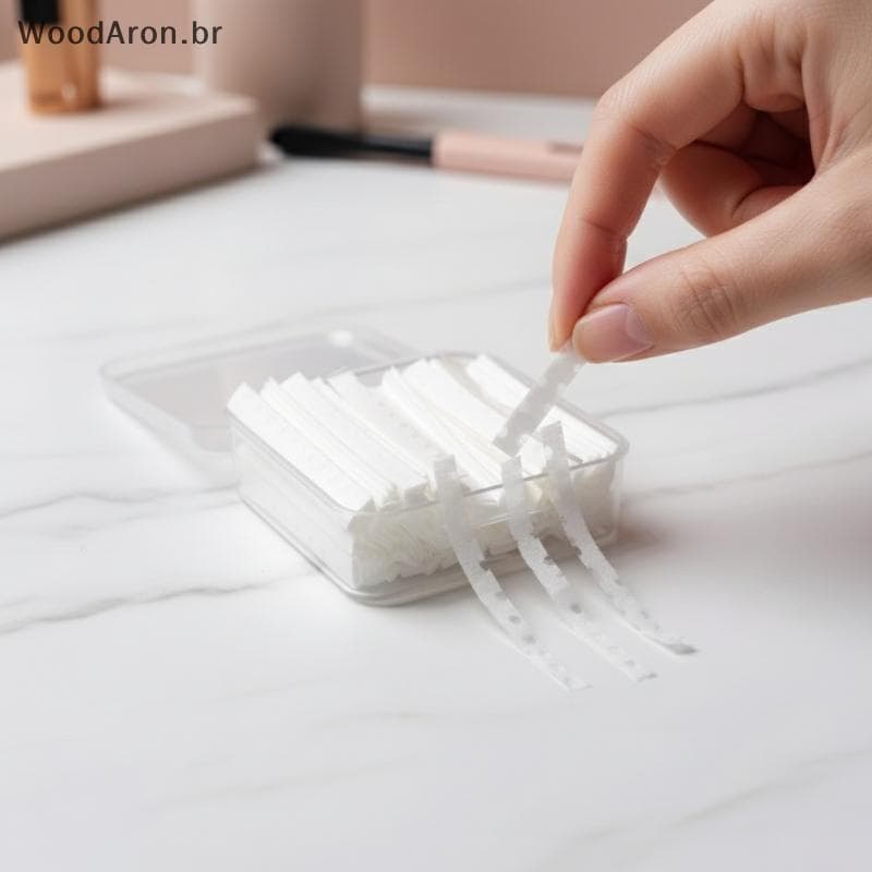 WoodAron Cílios Perm Papel 500 Pcs 1000 Lash Curler Pad Kit Para Natural Curl Lift DIY Salão De Maquiagem Essentials br