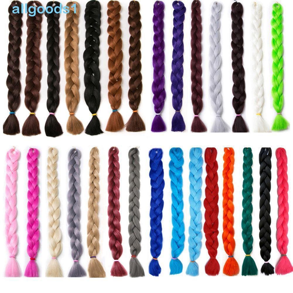 ALLGOODS Jumbo Trança Sintética Afro Torção Tranças Para Mulheres Falsa