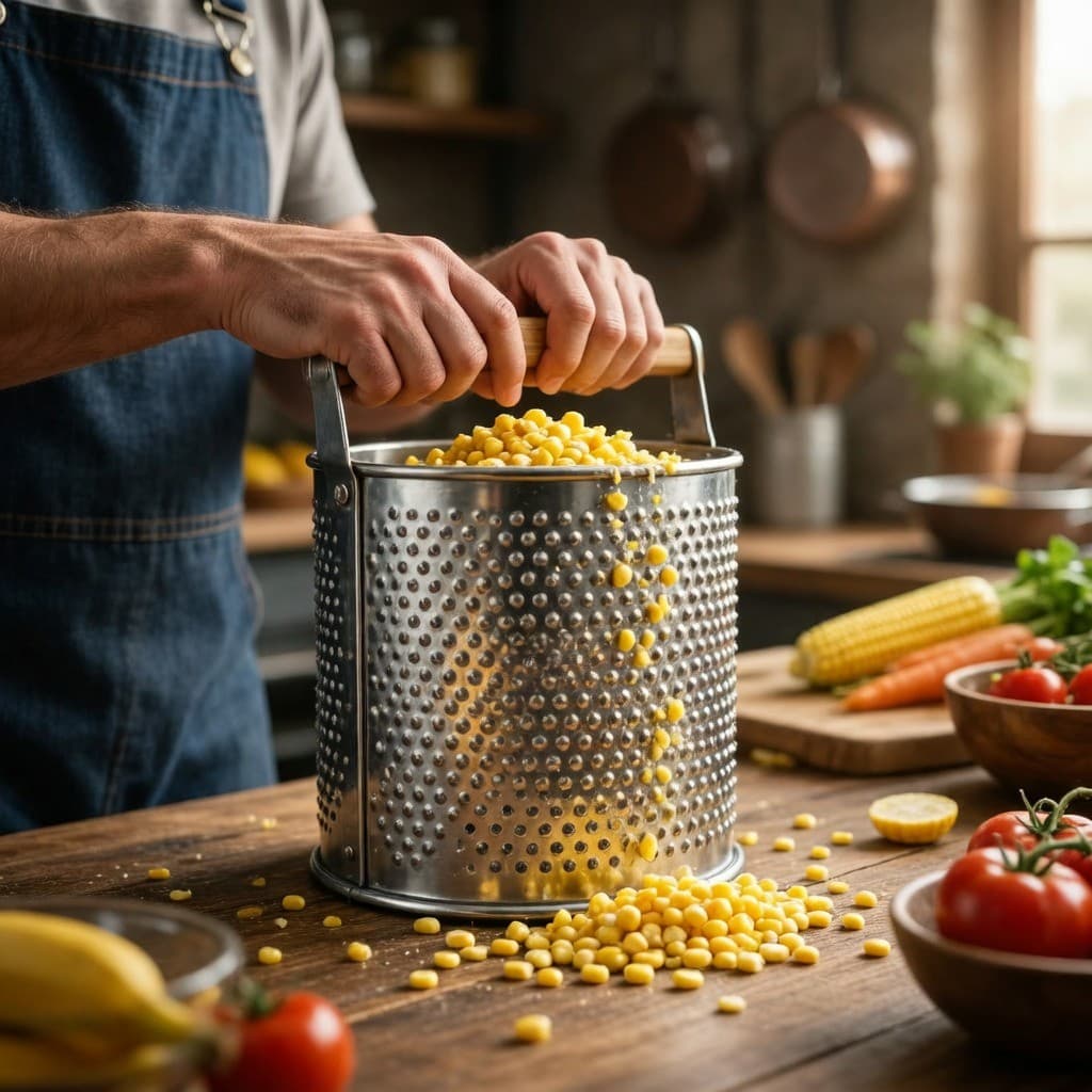 Ralador de Milho Grande Brics - Utensílio Robusto para Culinária
