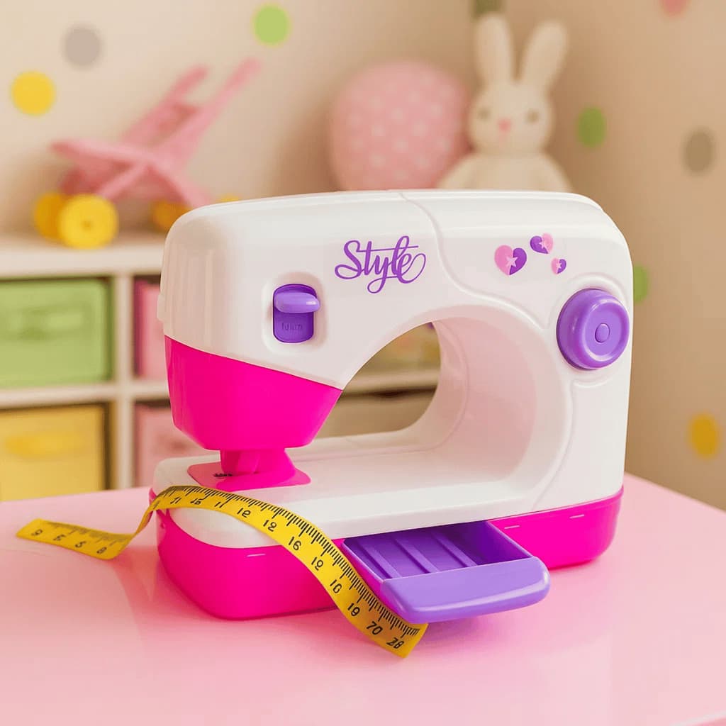 Brinquedo Maquininha de Costura Style - Usual Brinquedos / Brinquedo Educativo / Costura Infantil