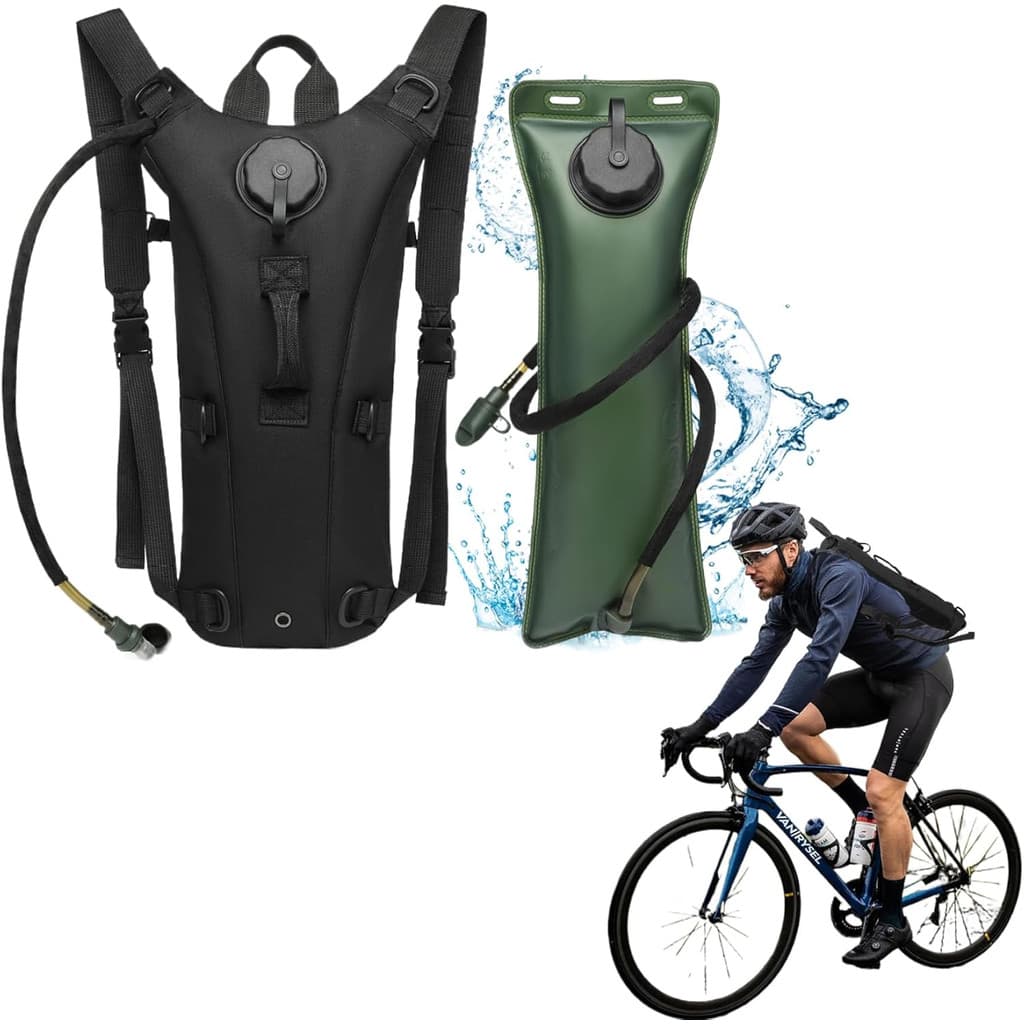 Mochila Hidratação 3L Impermeável, Bolsa Água Mãos Livres, Para Trilha, Ciclismo, Corrida, Térmica