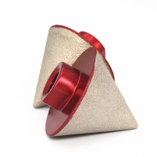 Broca de Chanfro de Diamante Soldada a Vácuo