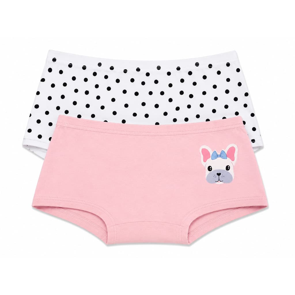 Kit 2 Calcinhas Boxer Bulldogue - TMU (3 variações)