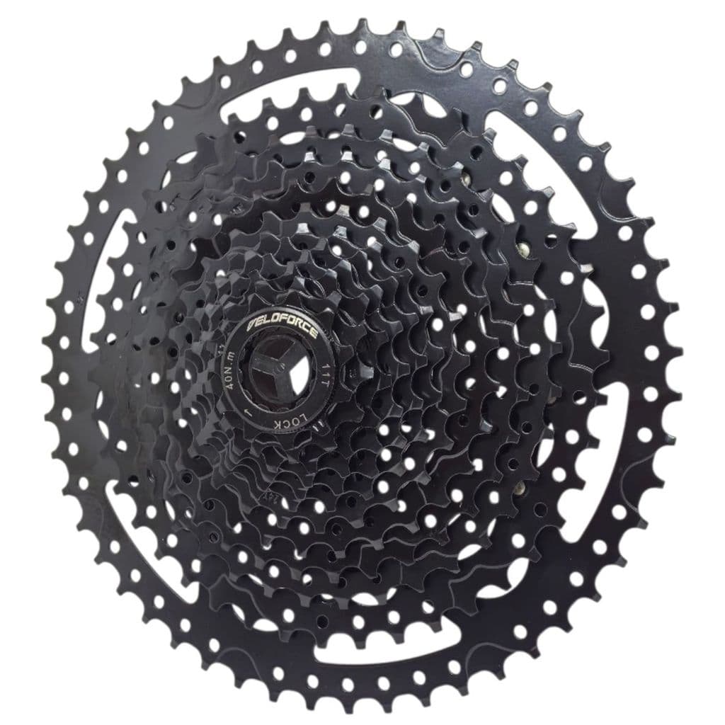 Cassete 12V 11/52T Preto Compativel Com Cubo HG Veloforce