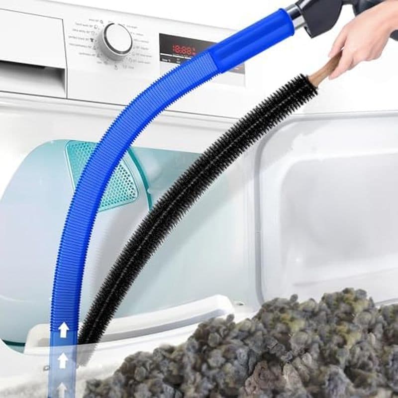 Kit De Limpeza De Ventilação De Secador PetOde De 2 Peças Compatível Com A Maioria Dos Aspiradores De Pó , Escova De Fia