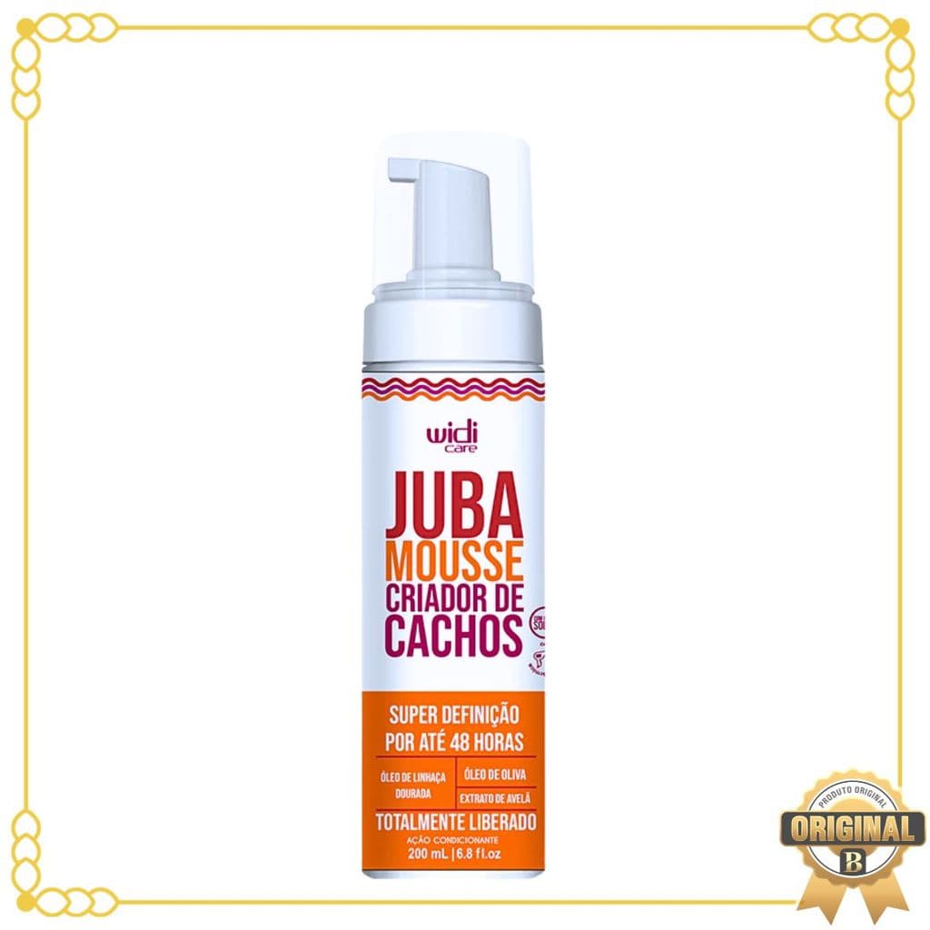 Mousse Criador De Cachos Juba Widi Care 200 Ml