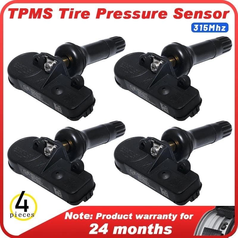 Sensores De Pressão Dos Pneus TPMS , 4 Unidades , Para GMC Canyon 2013-2015 Yukon 2015 Sierra 2011-2014 Savana 2010-2012