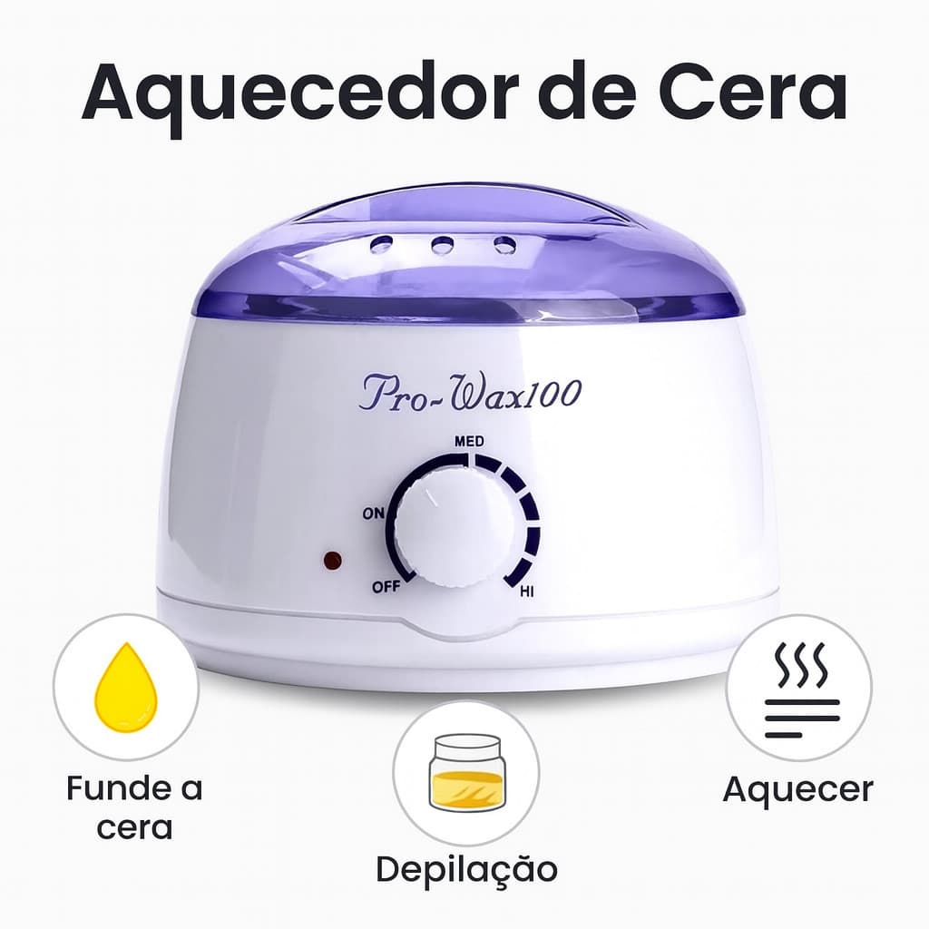 Panela termica Aquecedor Panela De Cera Quente Panela Elétrica Depilação Termocera