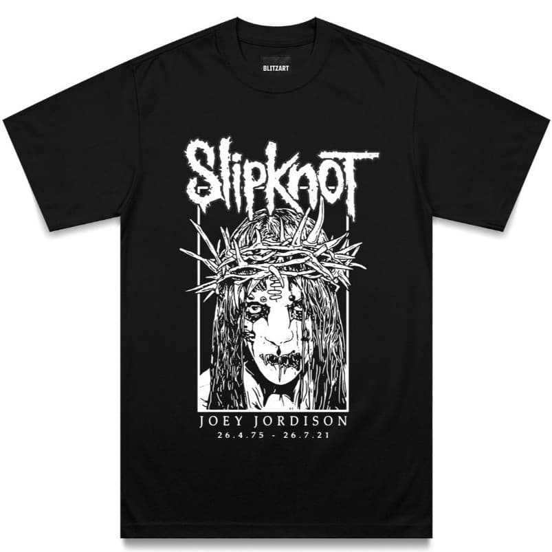 Camiseta Masculina Feminina Banda Cantores Slipknot Joye Jordison Lançamento 2024 Envio Imediato