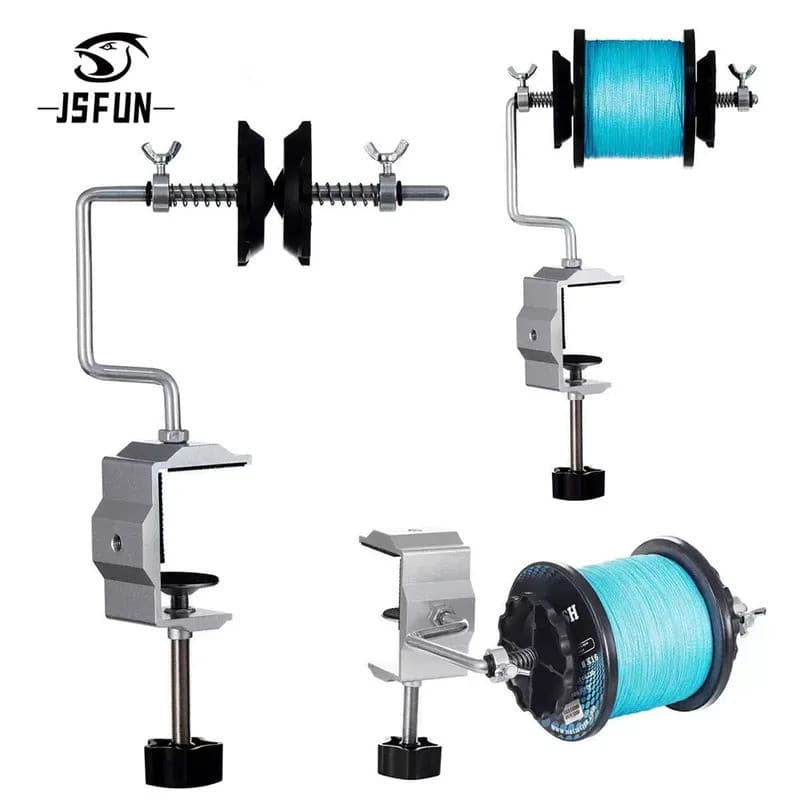 Enrolador de Linha de Pesca para Molinetes e Carretilhas, Máquina Portátil para Enrolar Linha de Pesca, Ferramentas de P