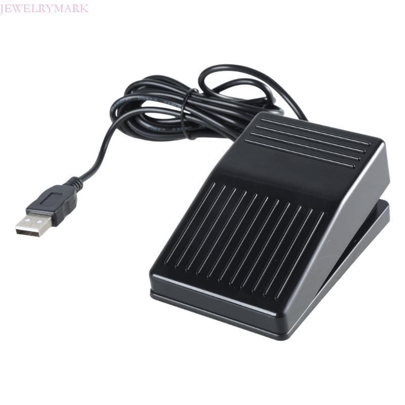 Judeu Atualizado USB Único Pedal Interruptor Controle Para Chave Footswitch Programa Computador Teclado