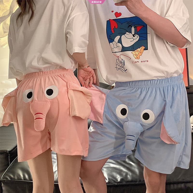 Cuecas Boxer Masculinas Um Elefante Engraçado Novidade Humorística Presentes de Roupa Íntima para Boxers Temáticos de An