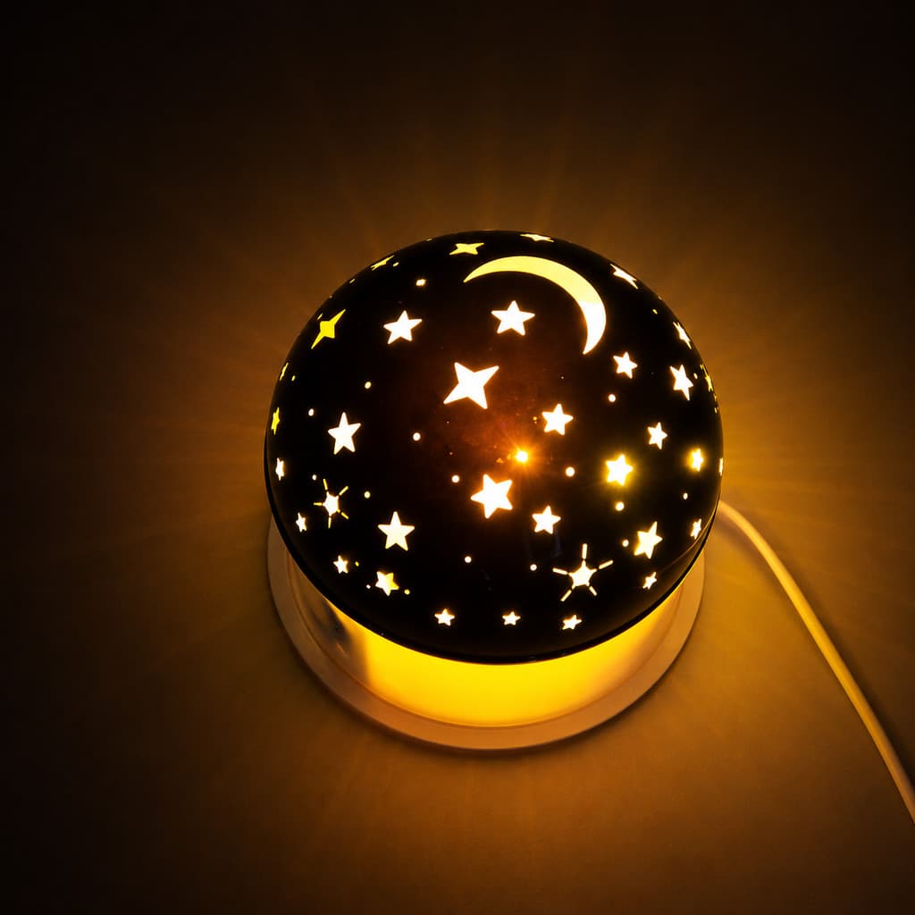 Projetor Galáxia LED Bluetooth com Som Integrado Luz Noturna USB