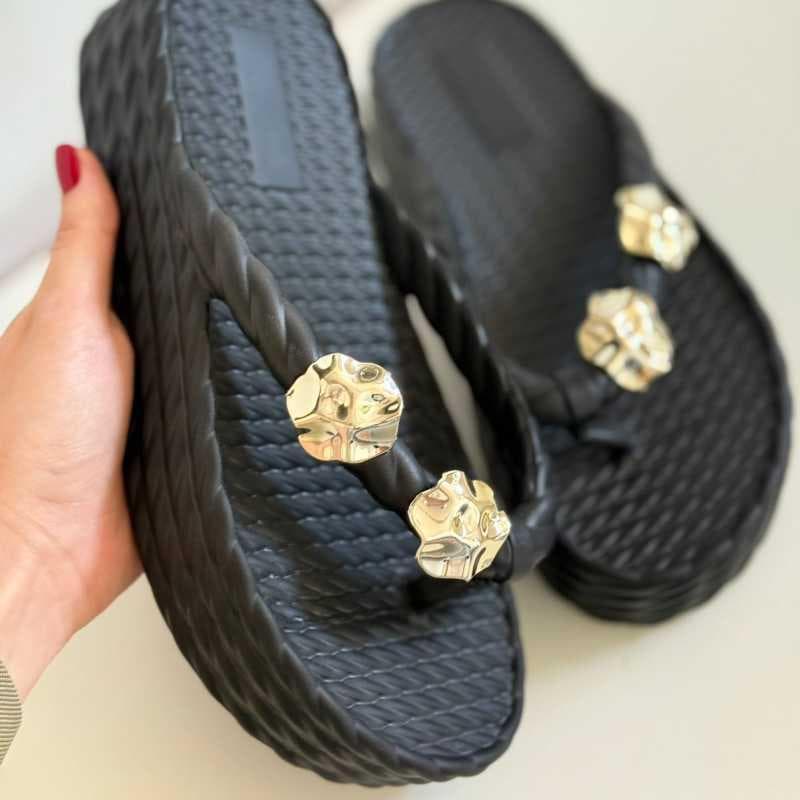 Chinelo Feminino Flip-Flop Brizza  Confortável Casual Leve Macio