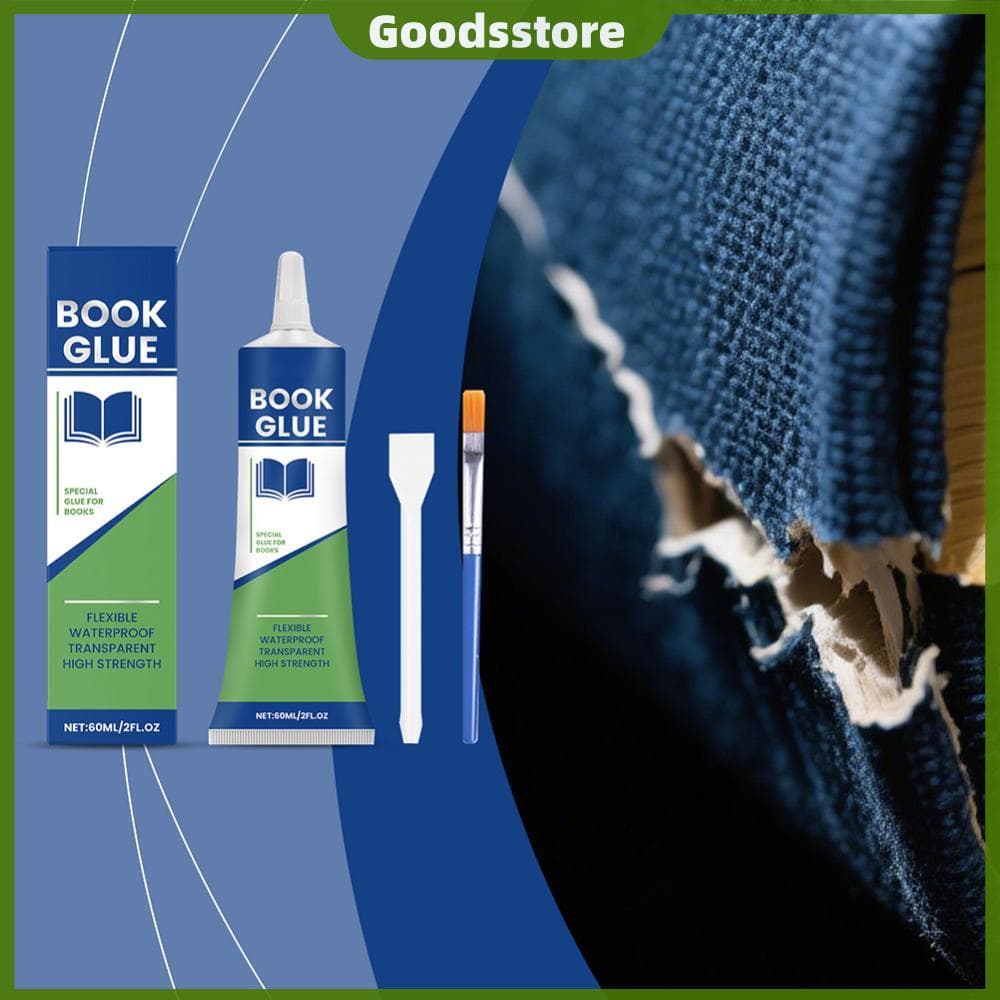 Adesivo Transparente Para Encadernação De Livros Com Pincel Reparo E Colagem [Goodsstore.br]