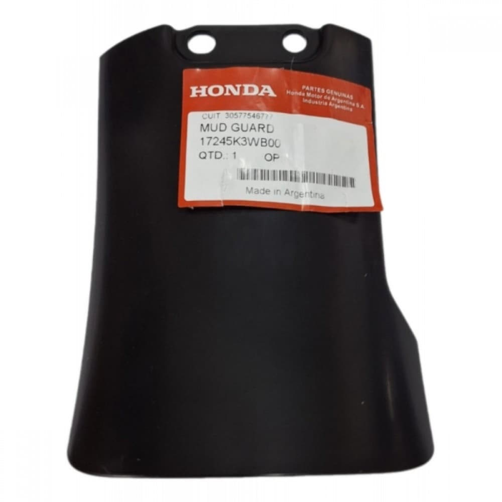 Protetor Para Barro Amortecedor Sahara 300 Xr300 L Tornado 2024 2025 2026 Original Honda 17245K3WB00