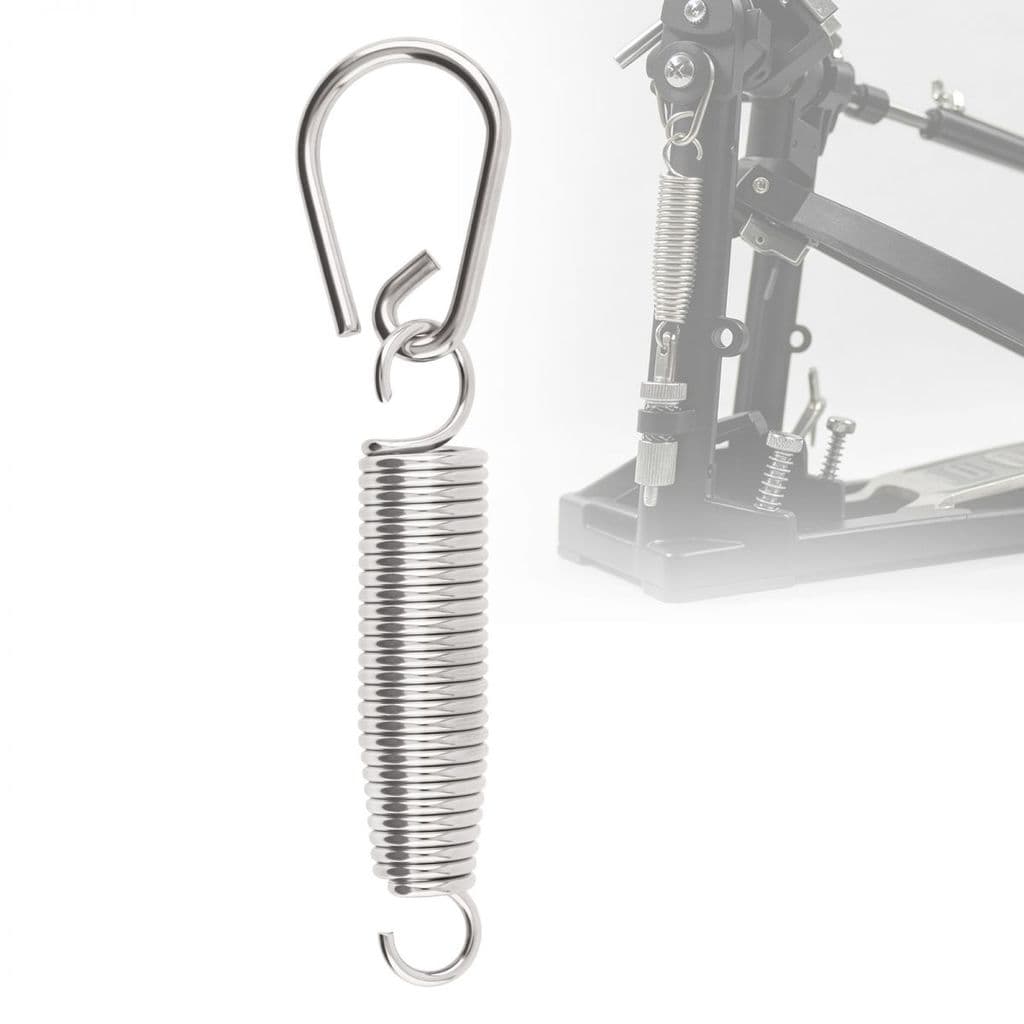 Material Padrão Do Ferro Da Mola Pedal Tambor Com De Substituição Gancho Para O Único Bumbo Duplo Acessórios
