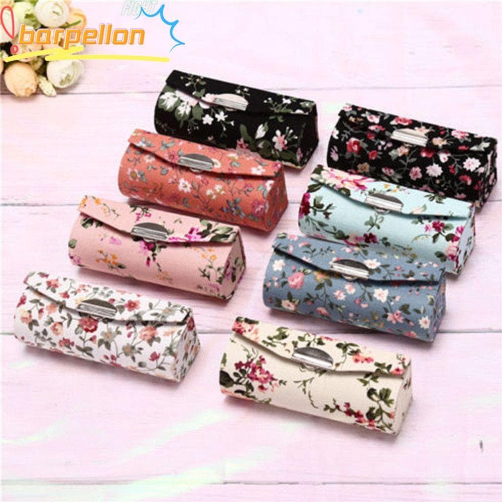 BARPELLON Batom Maquiagem Armazenamento Retro Bordado Porta Joias Quentes
