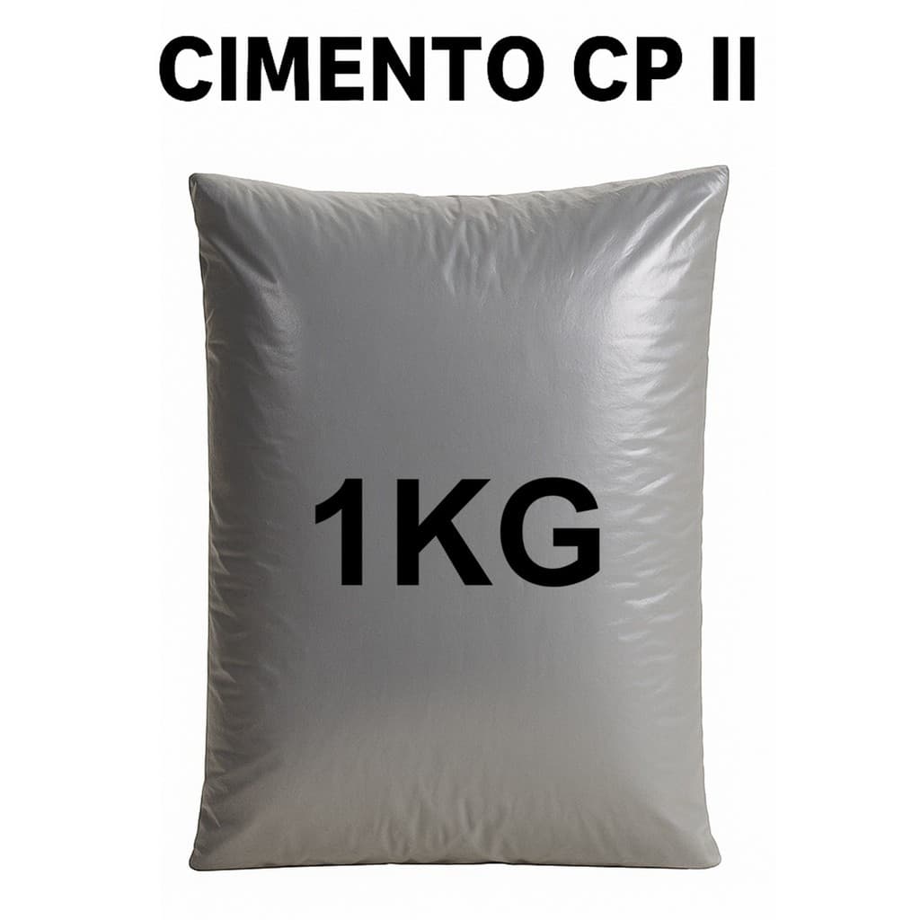 1kg Cimento Para Obra Construção