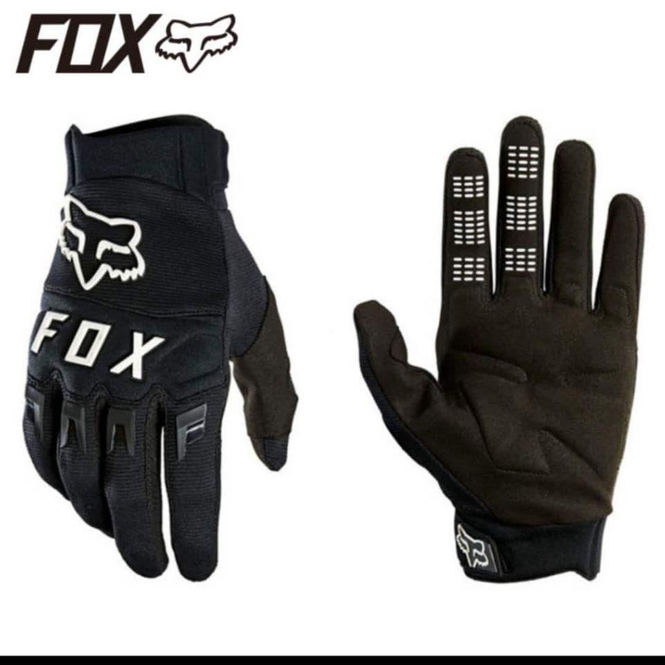 2025 FOX luva de motoqueiro ciclismo moto masculino feminina preta luvas couro masculina motocross luva para MTB bike