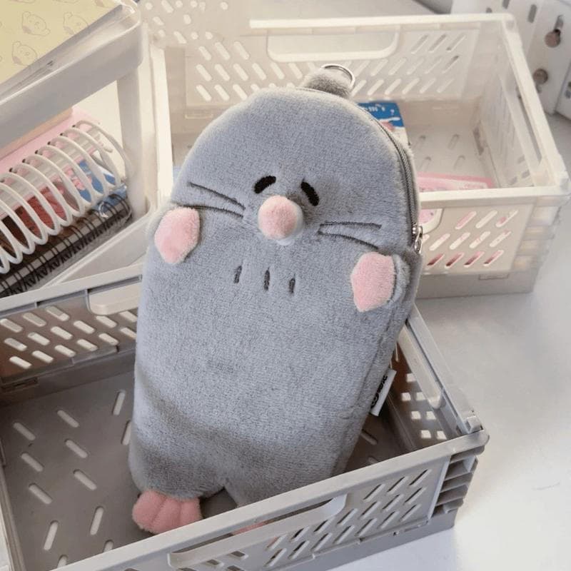 Decorador Mole Lápis Caso Para Crianças Grande Capacidade Material Escolar Armazenamento Bonito Dos Desenhos Animados Sa