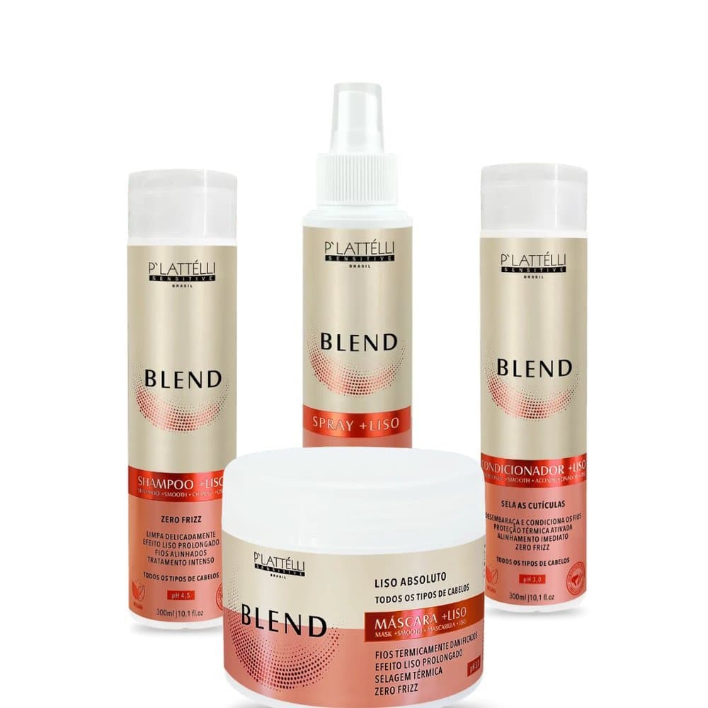 Kit Blend Mais Liso Platelli