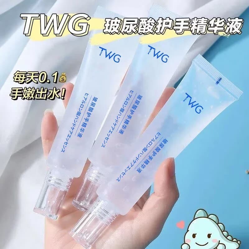 TWG ácido hialurônico mão essência clareamento creme para as mãos Original líquido hidratante quatro estações Universal