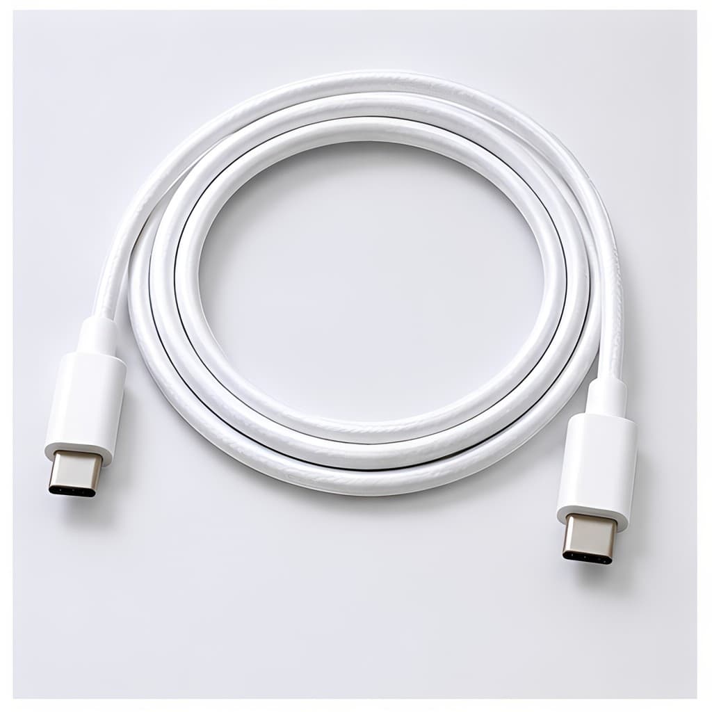 Cabo para Carregamento 60w Tipo C para Tipo C Fio Trançado 2m