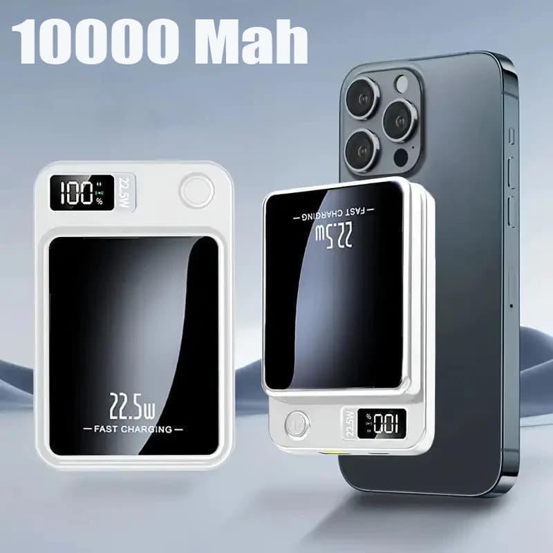 Carregador Sem Fio MagSafe Powerbank 10000mAh Bateria Externa iPhone JANOCLICK